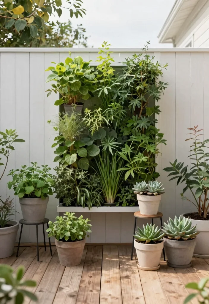 9 Sleek Minimalist Patio Design Ideas for a Clean Aesthetic 2. Incorporate Greenery with a Purpose 0