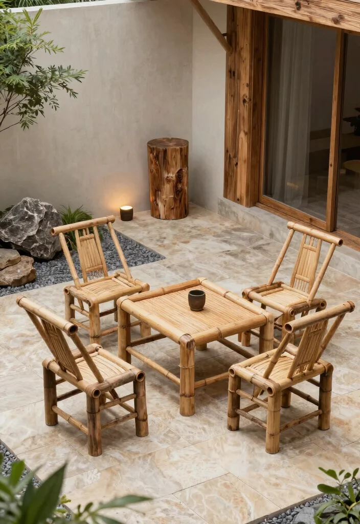 9 Sleek Minimalist Patio Design Ideas for a Clean Aesthetic 5. Choose Sustainable Materials 0