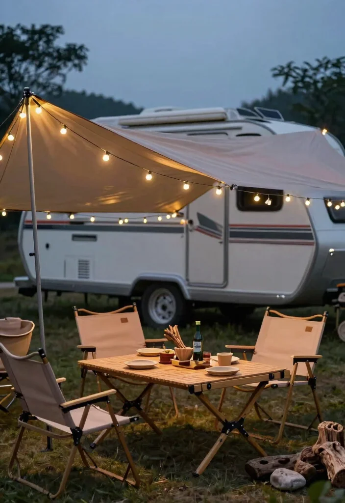 Cozy Caravan Awning Interior Ideas for Your Next Adventure 2. Eco Friendly Awning Accessories 0