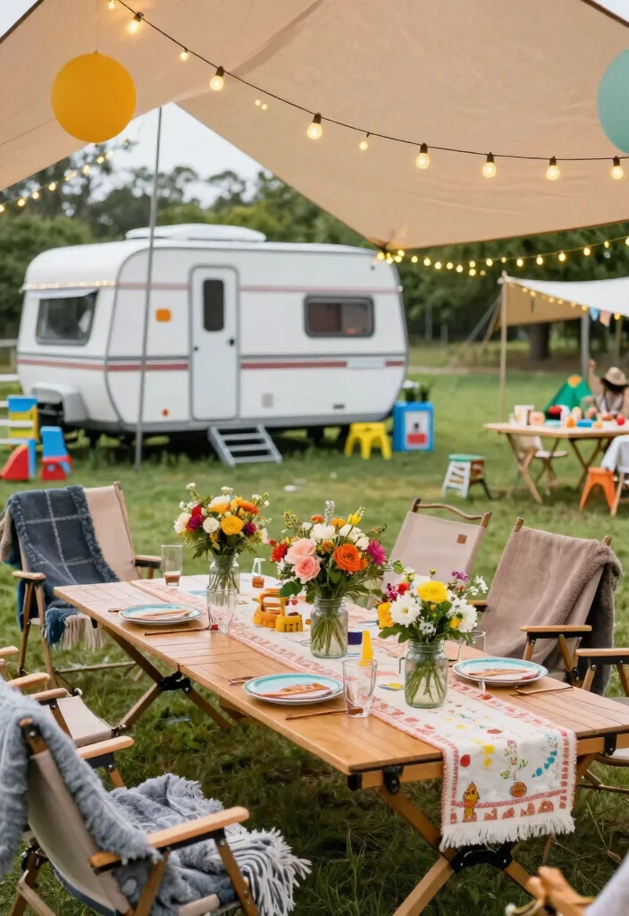 Cozy Caravan Awning Interior Ideas for Your Next Adventure 5. Themed Outdoor Gatherings 0